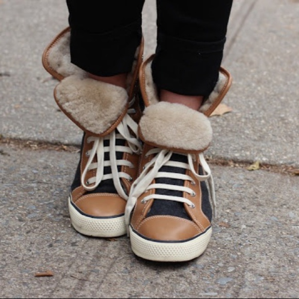COPY - Tory Burch Benjamin High-Top Sneakers 👟